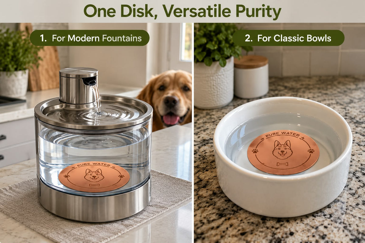 Pet Water-Purifying Disc