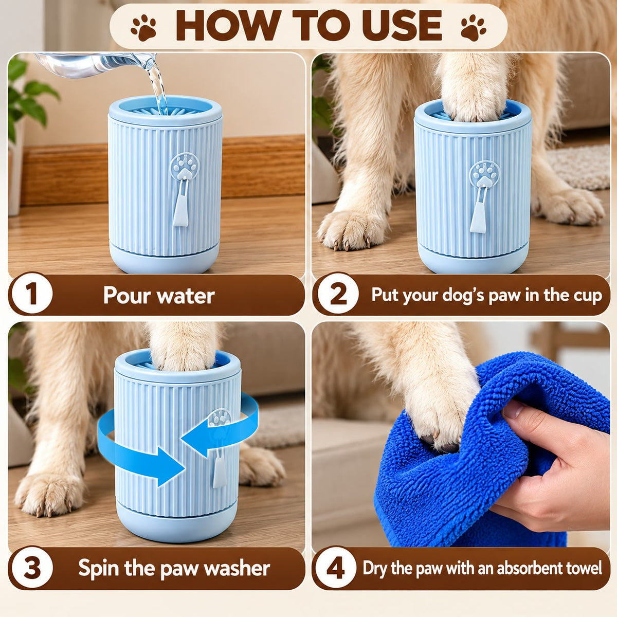 Premium Pet Paw Cleaner