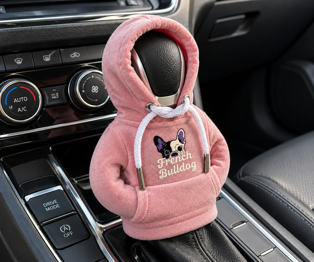 French Bulldog Car Gear Shift Hoodie